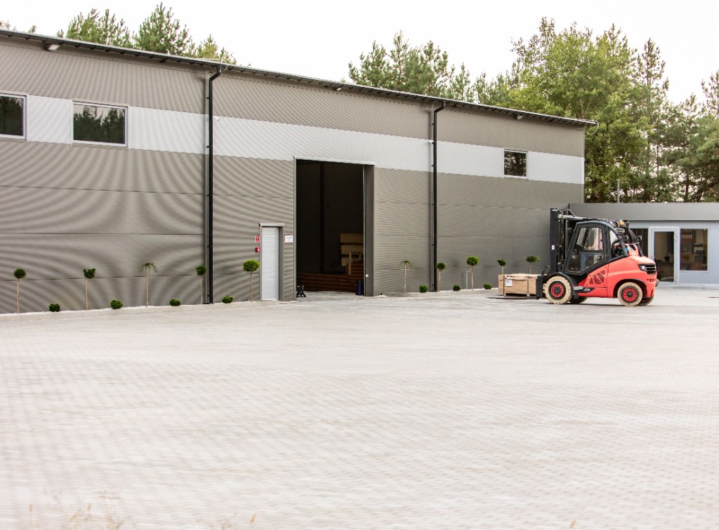 Hurtownia płyt meblowych — widok obiektu